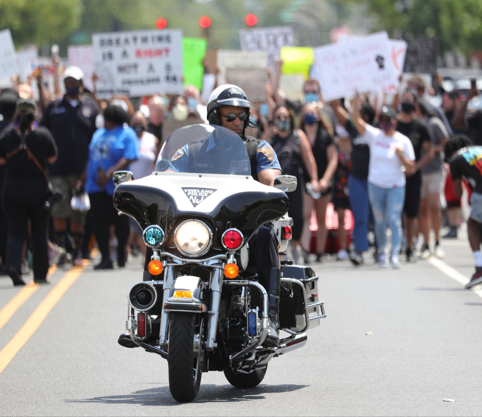 Vineland Protest